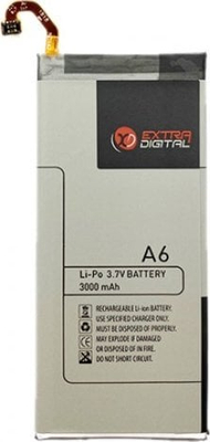 Bateri telefoni Extra Digital Samsung Galaxy A6 2018, 3000mAh, Li polymer