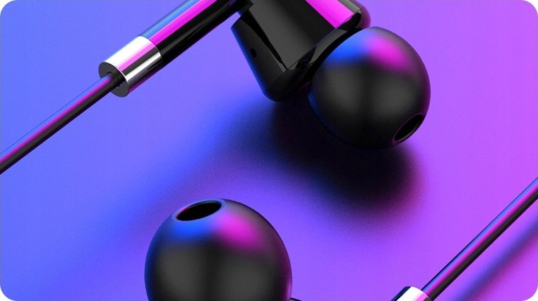 Kufje in ear Media Tech MT3609K, USB C, me mikrofon, të bardha