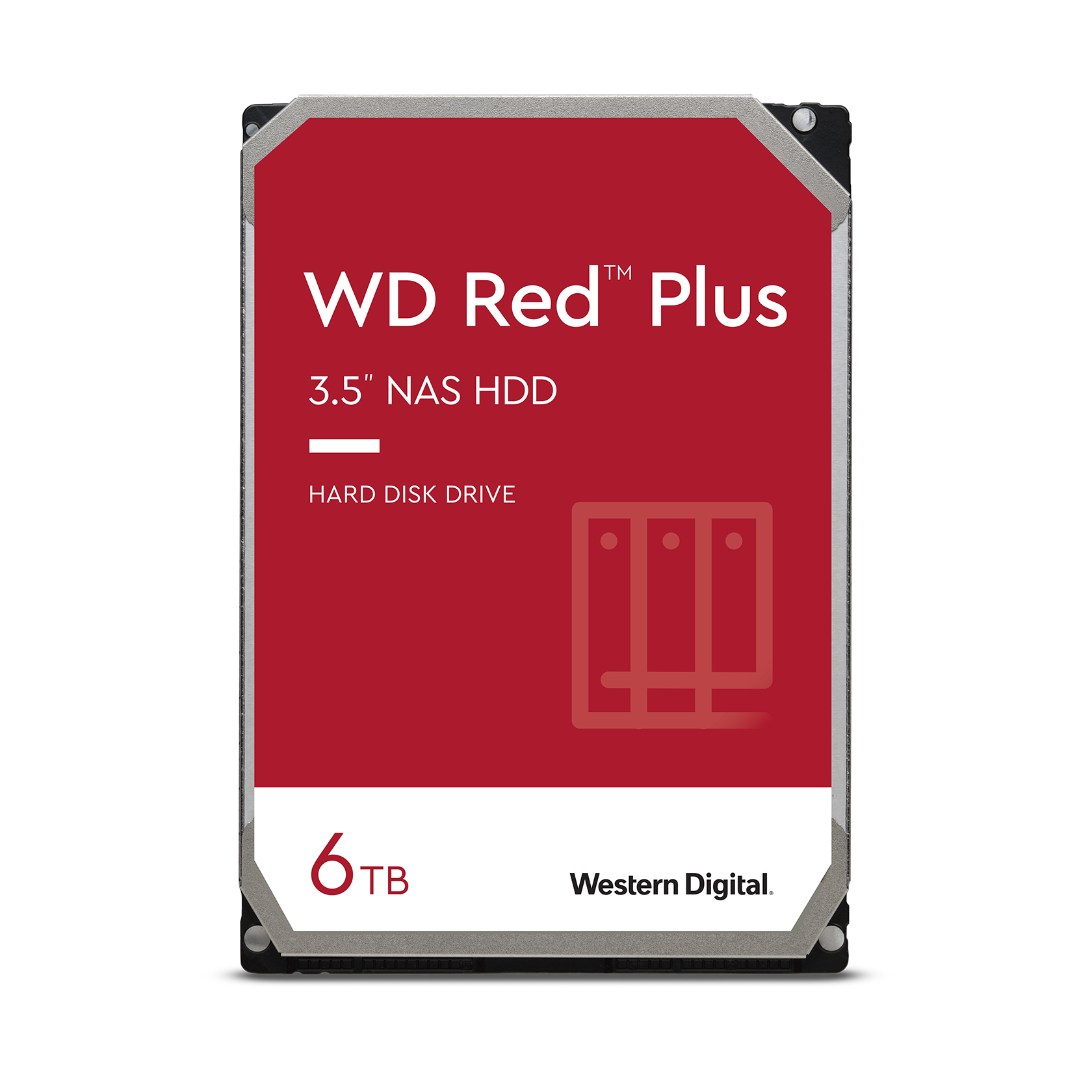 Hard disk i brendshëm WD Red Plus, 6TB, NAS