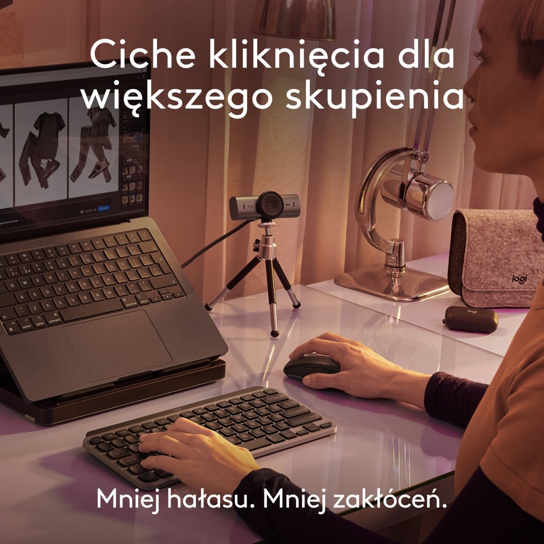 Maus Logitech Anywhere, wireless, Bluetooth, USB-C, i hirt