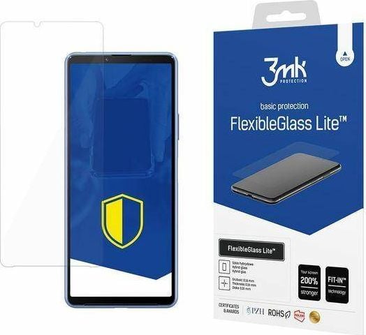 Mbrojtëse për ekran 3MK FlexibleGlass Lite, për Sony Xperia 10 III 5G, transparente