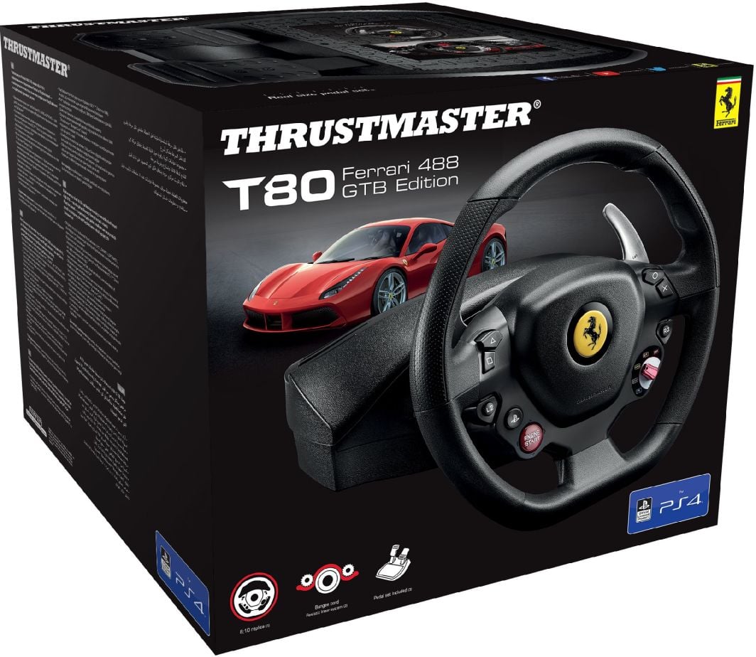 Timon Thrustmaster T80 Ferrari 488 GTB Edition (4160672),me kabllo,i zi