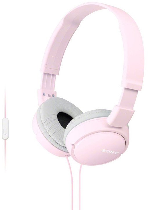 Kufje Sony MDR-ZX110AP, rozë