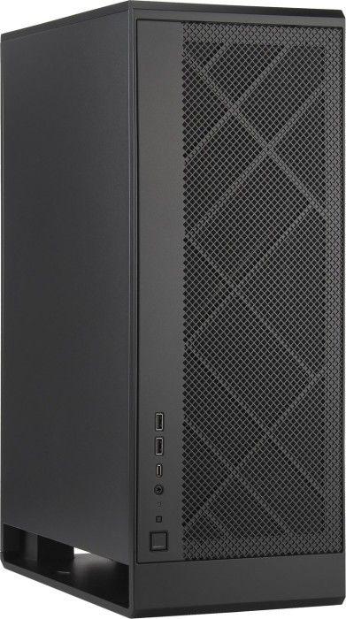 Kasë SilverStone Alta G1M, e zezë, Small Form Factor