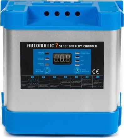 Karikues baterish Azo BC-20 PRO, 24V, 300W, i argjendtë