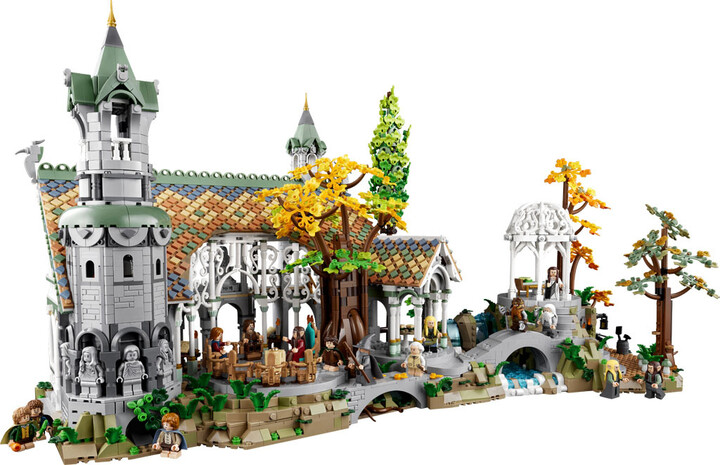 Set LEGO® Icons 10316 The Lord of the Rings: Rivendell, 6167 pjesë