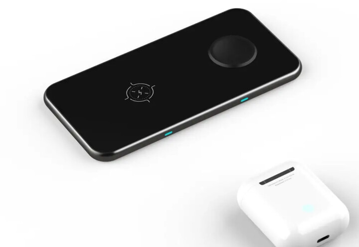 Karikues wireless SWISSTEN 2në1, i zi