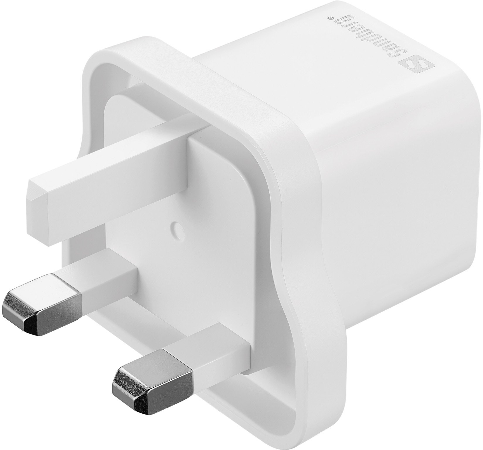 Karikues USB Sandberg USB C 20W PD, me kabllo Lightning 1m, i bardhë