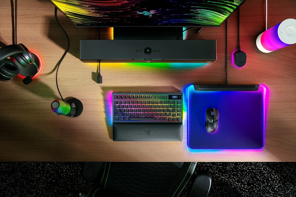 Tastierë gaming Razer BlackWidow V4 Pro 75%, mekanike, me ndriçim RGB, e zezë 4