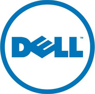 Logo Dell, circular, blu e bardhë