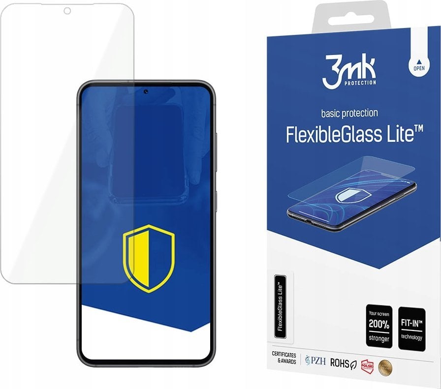 Mbrojtës ekrani 3MK Flexible Glass Lite Samsung S24 Plus, 0.16mm, fortësi 6H, transparent