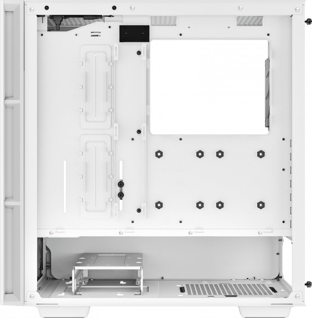 Kasë PC Deepcool CH560 ARGB Digital, ATX, panel xhami të temperuar, e bardhë