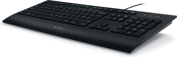 Tastierë Logitech K280e, USB, layout QWERTZ gjerman, e zezë