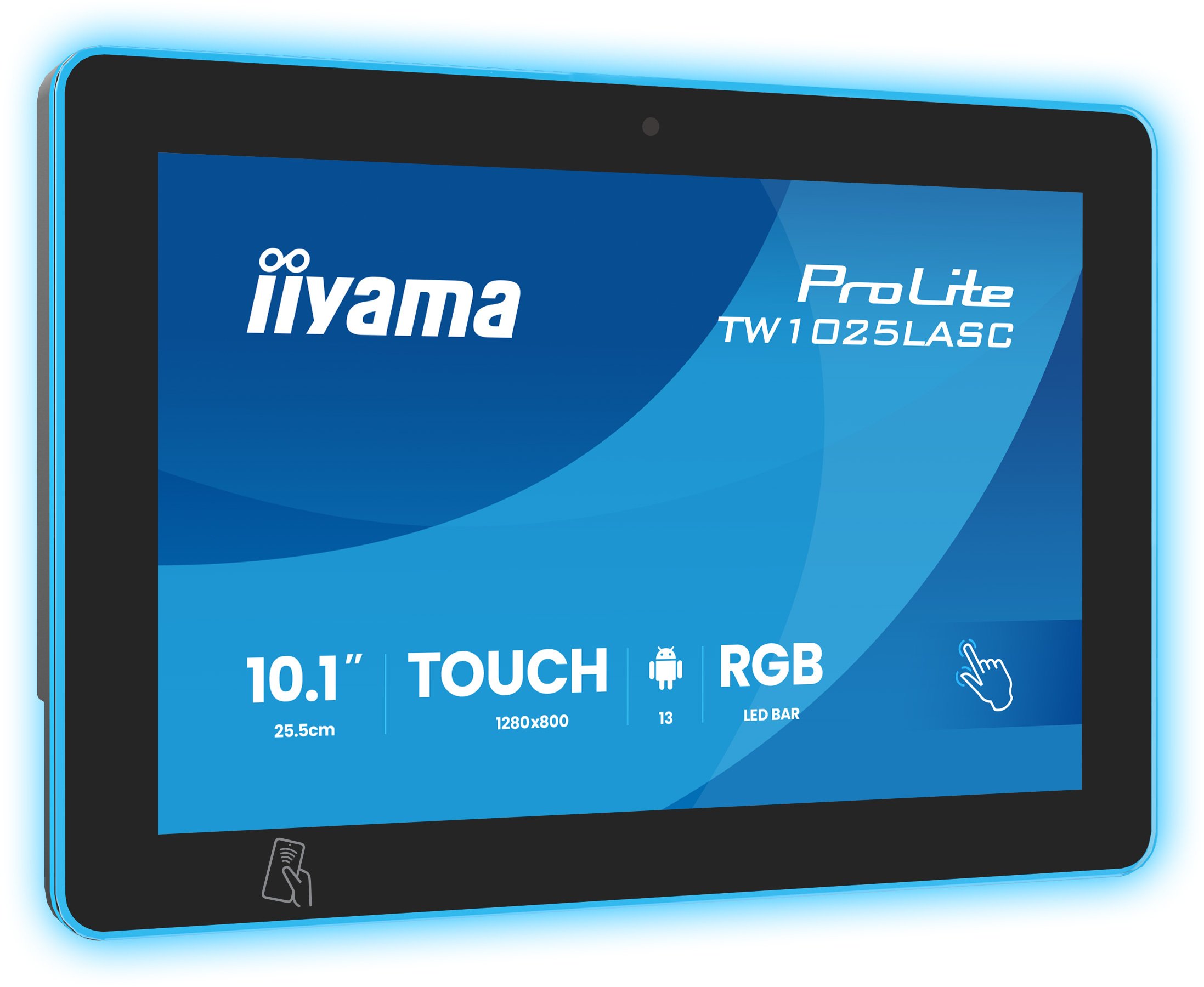 Monitor me prekje iiyama ProLite TW1025LASC-B3PNR, 10.1", Android 13, i zi