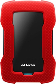 Disk i jashtëm ADATA HD330, 1TB, USB 3.1, i zi e kuqe