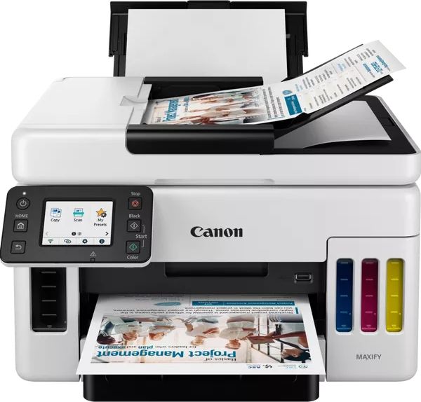 Pajisje multifunksionale Canon Maxify GX6050, inkjet MegaTank, A4, gri