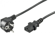 Kabllo energjie Goobay Schuko, F CEE 7/7 IEC C13, 1.5 m, e zezë (68604)