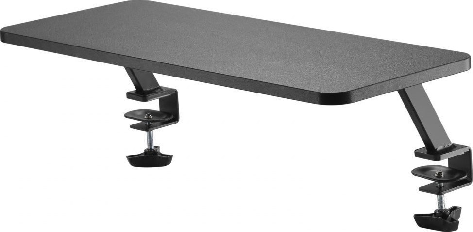 Stendë monitori Powerton Ergo, kapacitet 20 kg, metal dhe MDF, e zezë