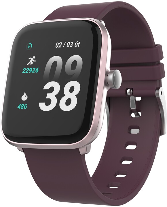 [OUTLET] Orë sportive iGET FIT F25, rozë