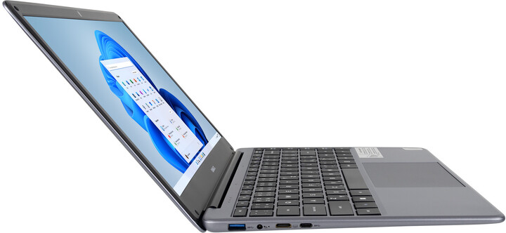 [OUTLET] Laptop UMAX VisionBook 14WQ LTE, 14.1 ", Qualcomm Kryo 468, 4GB RAM, 128GB eMM, Qualcomm Adreno 618, gri