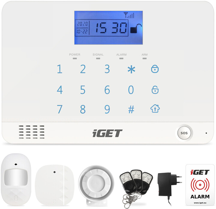 [OUTLET] Set sigurie iGET SECURITY M3B - GSM