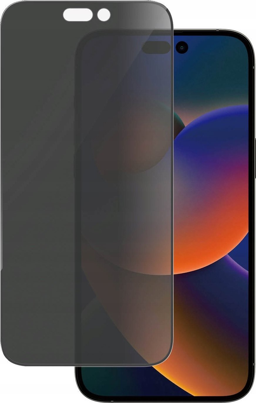 Mbrojtës ekrani PanzerGlass Ultra-Wide Fit, iPhone 14 Pro Max 6.7", privatësi, antibakterial