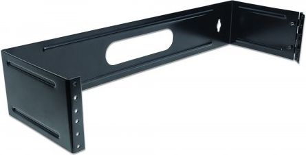 Mbajtës muror Intellinet 19" Hinged Wall Bracket, 2U, i zi