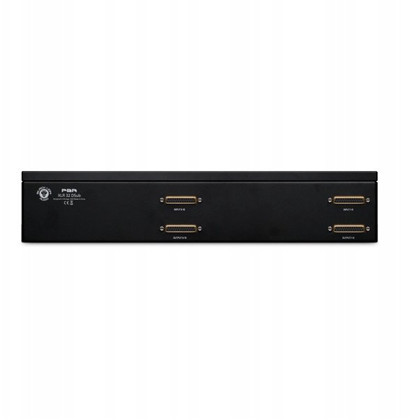 Patchbay audio Black Lion Audio PbrXLR32, 32 kanale, kontakte të veshura me ar, i zi