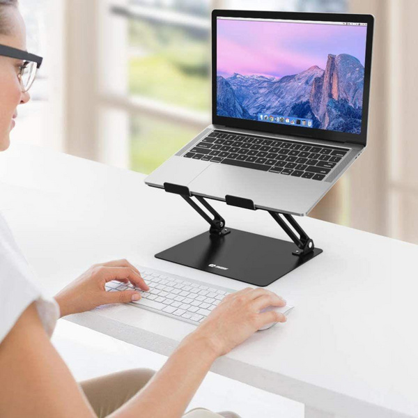 [OUTLET] Mbajtëse për laptop Mozos LS1 15" (LS1-ALU), e zezë