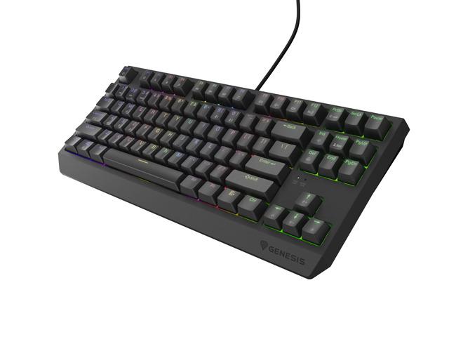 Tastierë mekanike Genesis Thor 230 TKL, Outemu Brown, RGB, e zezë