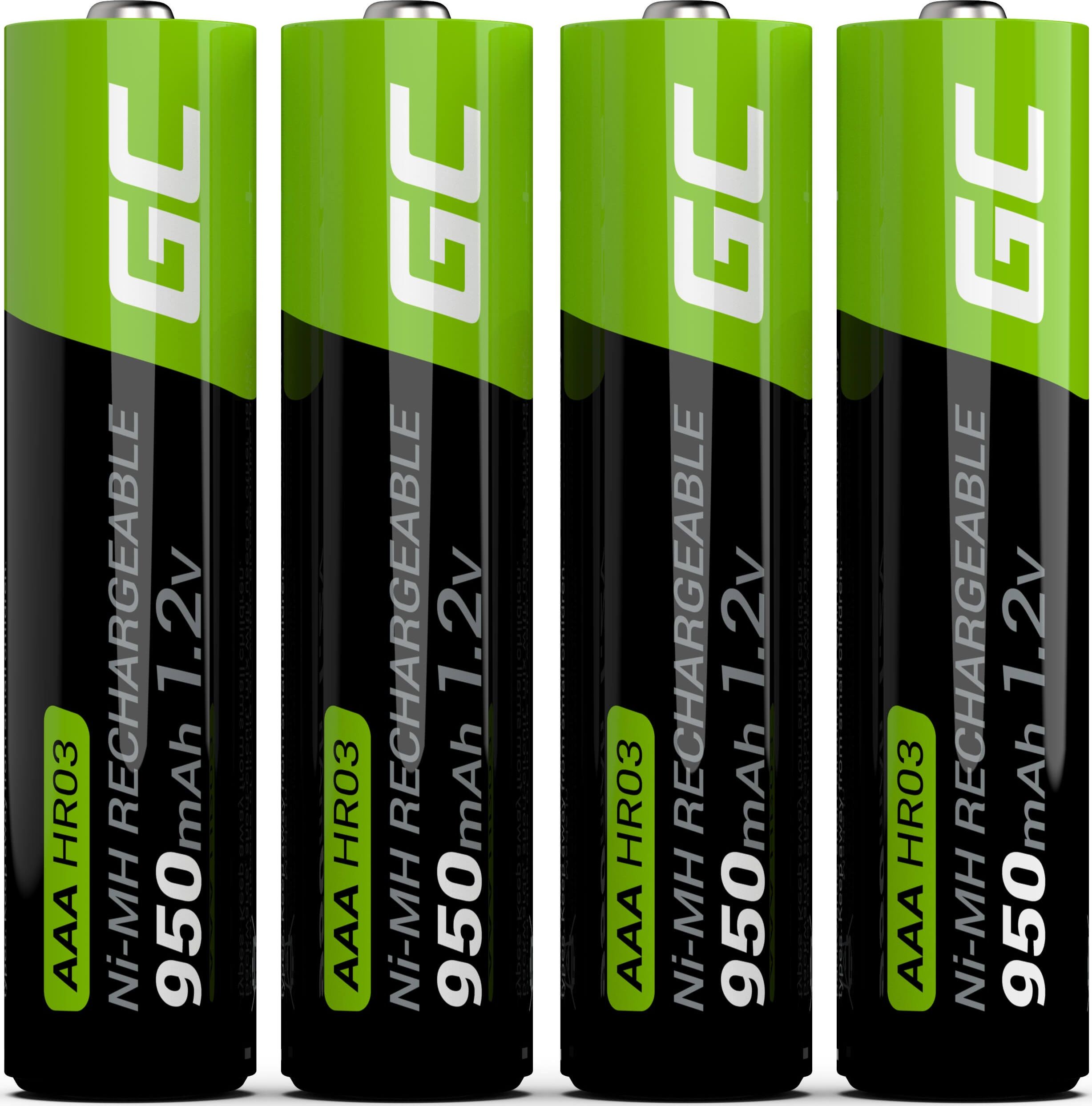 Bateri Green Cell AAA / R03 950mAh, 4 copë