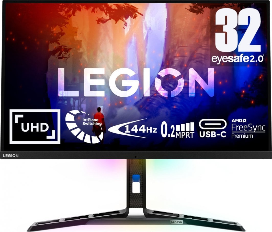 Monitor Lenovo Legion Y32p-30, 31.5'', 3840 x 2160, i zi