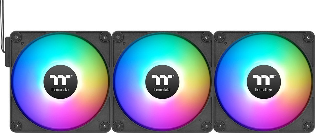 Ventilator kasë Thermaltake CT120 EX Reverse ARGB Sync, 120mm, MagForce 2.0, i zi