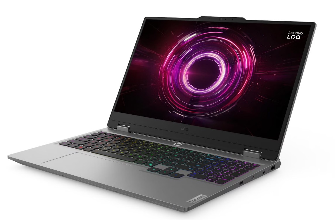 Laptop gaming Lenovo LOQ 15AHP10, 15.6" FHD, Ryzen 7, RTX 5060, gri