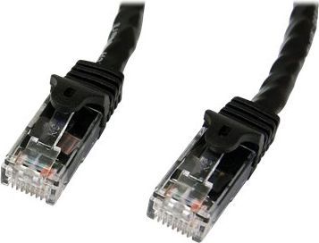 Kabllo rrjeti StarTech (N6PATC50CMBK), RJ45 - RJ45, 0.5m, e zezë