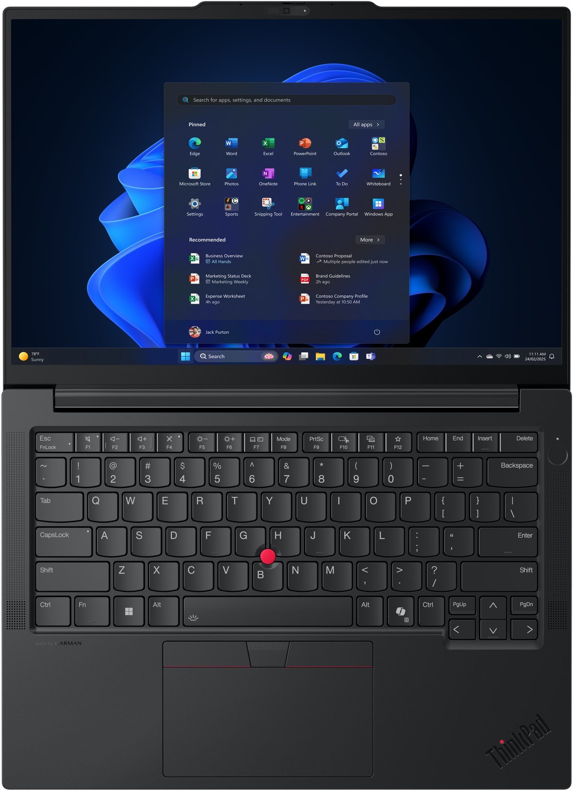 Laptop Lenovo ThinkPad E14 Gen 7, 14" WUXGA, Core Ultra 5, 16GB RAM, 512GB SSD, црн