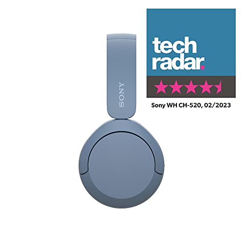 Kufje Sony WH-CH520, wireless, Bluetooth, blu