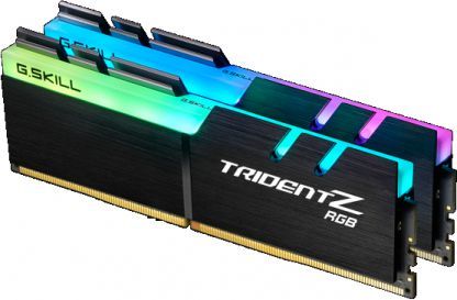 Memorie G.Skill Trident Z RGB, DDR4, 32 GB, 3200 MHz, CL16, F4-3200C16D-32GTZR