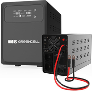 UPS Green Cell PowerCore 1200VA, 800W, чист синусен бран, со LCD екран