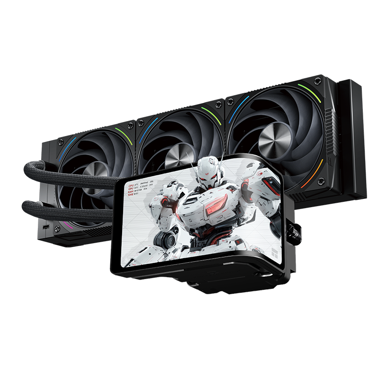 Ftohës Thermalright Wonder Vision 360 Turbo ARBG, i zi