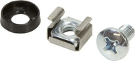 Set vida me rondele dhe dado LogiLink AC0111, M6, 20 copë, metalik
