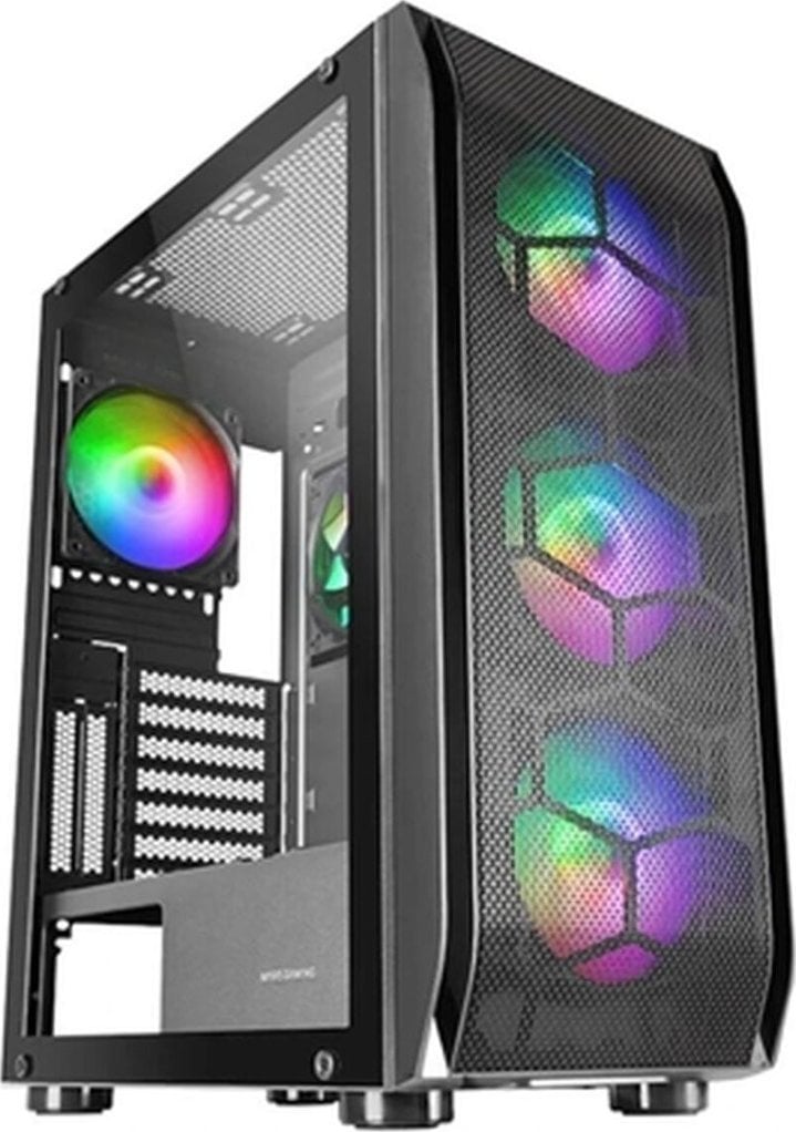 Maus gaming Mars Gaming MRS540, ergonomik, me ndriçim LED, i zi