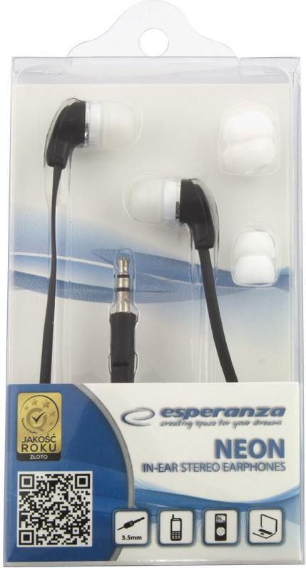 Kufje in-ear Esperanza Neon, stereo, 3.5mm, shumëngjyrëshe