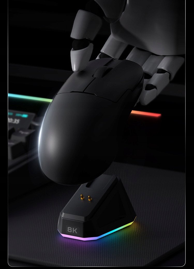 Maus gaming AJAZZ AJ159 Pro, wireless Bluetooth, sensor PAW3395, i zi