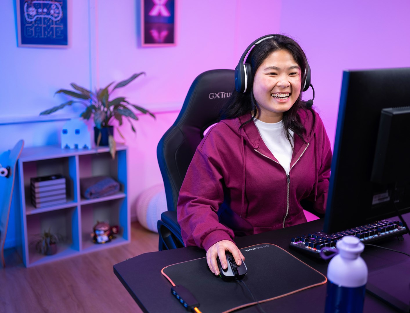 Maus Trust GXT 922 YBAR, Gaming, USB Type-A, i zi