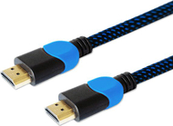 Kabllo Savio HDMI-HDMI (GCL-02), 1.8m, e kaltër