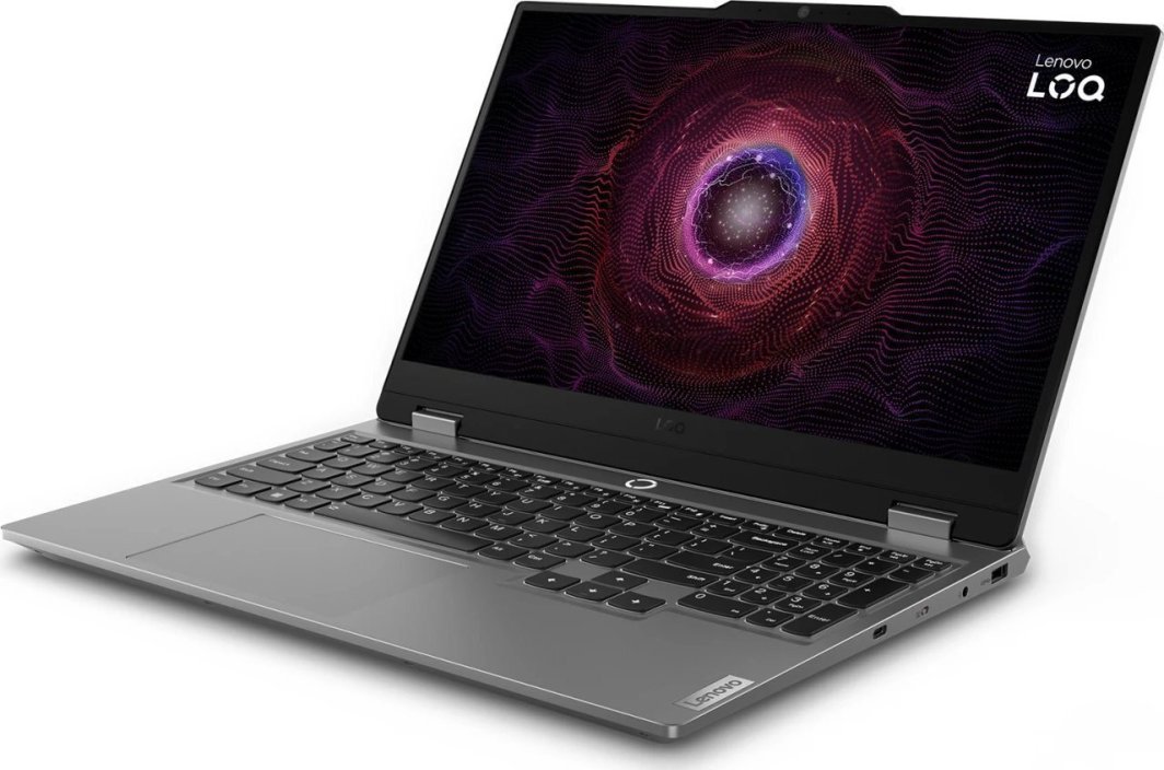 Laptopi Lenovo LOQ 15AHP9, 15.6", AMD Ryzen 7 7445HS, 16GB RAM, 512GB SSD, RTX 4050, 144Hz, i hirtë