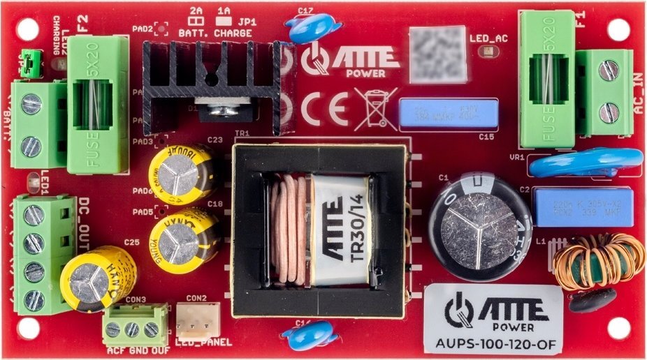 Furnizues buffer energjie Atte AUPS-100-120-OF, 12V, open frame