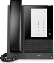 Telefon biznesi HP Poly CCX 400, ekran me prekje, HD Voice, i zi