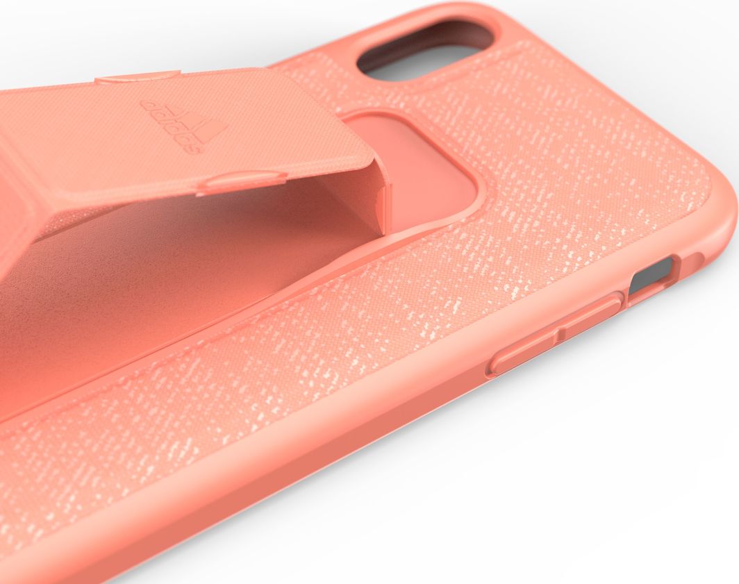Mbështjellëse telefoni Adidas, për iPhone XR, e pembe